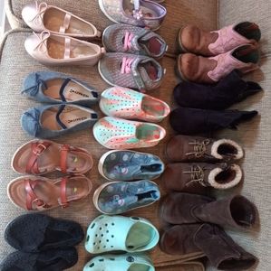 Toddler size 6 shoe bundle lot